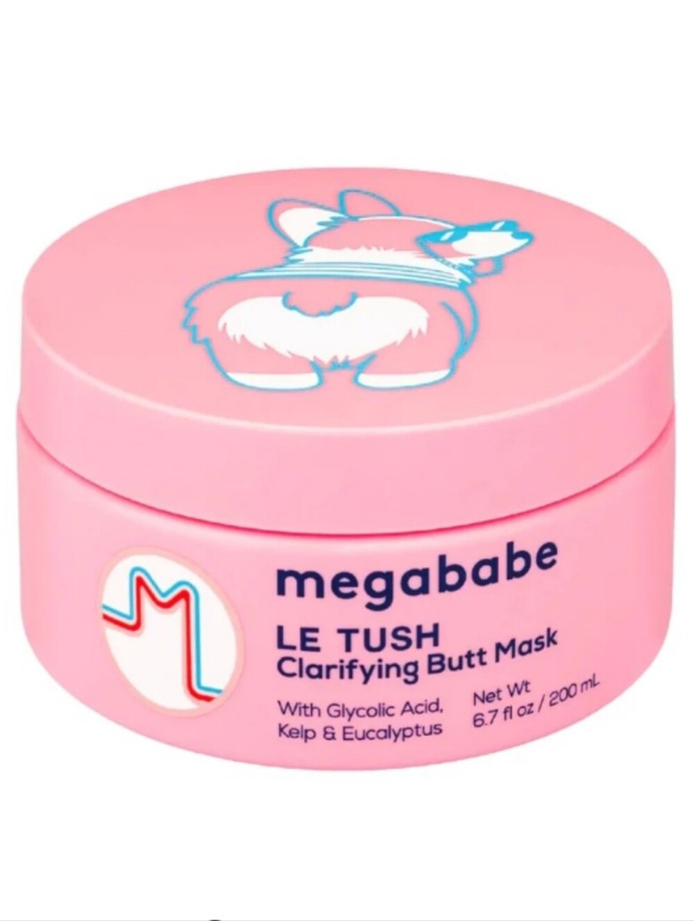 Megababe Le Tush Clarifying Butt Mask 6.7 Oz. NEW Sealed